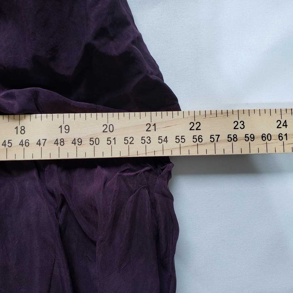Hard Tail Forever Silk Purple Maxi Dress Sz Medium Boho Bemberg Sleeveless - Picture 7 of 11